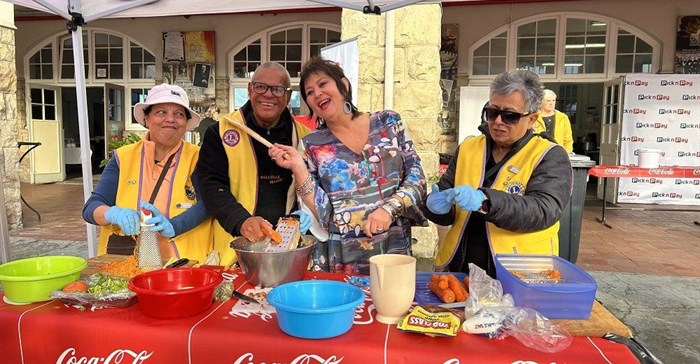 Celebrity Chef Jenny Morris leads Salesian Institute's Mandela Day feeding initiative in Cape Town