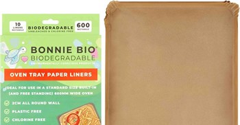 Bonnie Bio expands kitchen range with plastic-free oven tray liners