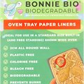 Bonnie Bio expands kitchen range with plastic-free oven tray liners