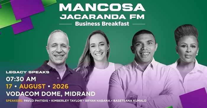 Basetsana Kumalo, Bryan Habana and more to speak at the Mancosa Jacaranda FM Business Breakfast