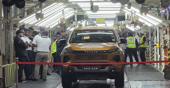 Ramaphosa: Toyota's major R10bn Hilux investment can empower SMEs