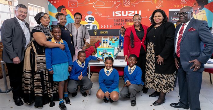 Isuzu invests R2m in AI, coding and robotics lab for 650 learners
