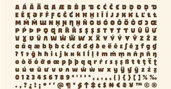 Oja Display is an expressive display typeface inspired by the Oja, a traditional flute from Eastern Nigeria. Source: Type Director's Club.