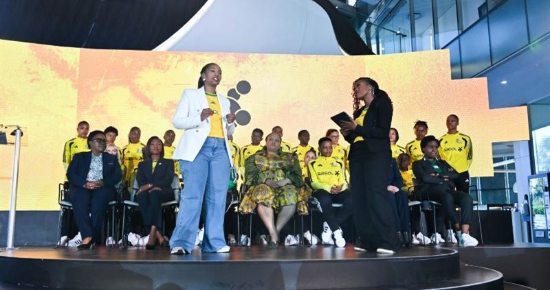 Sasol Nozipho Mlambo launches Ntswembu Namanje. (Image supplied)