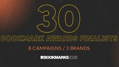 Clockwork lands 30 Bookmark Awards finalists across 8 campaigns