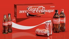 Coca-Cola is strengthening its branding in select markets. Source: Coca-Cola.