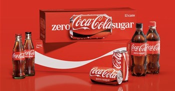 Coca-Cola is strengthening its branding in select markets. Source: Coca-Cola.