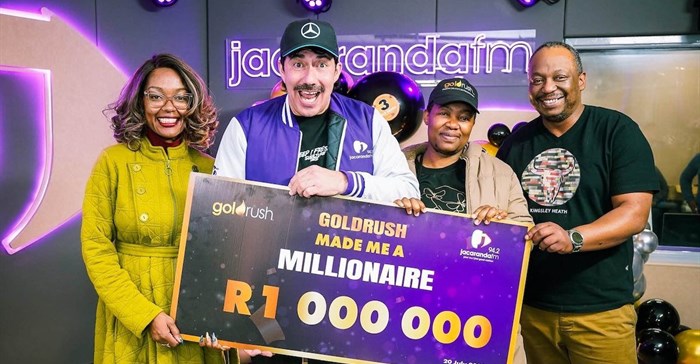Jacaranda FM's newest millionaire shares R100,000 of her prize in feel-good Goldrush finale