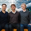 Jack Scott-King, Max Coleman, and James Clark, co-founders of SOTRU (Image supplied)