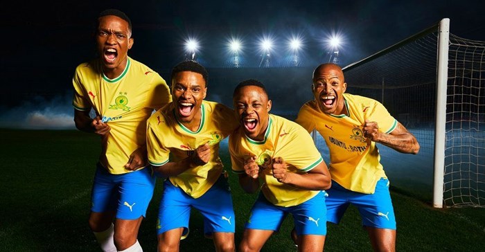 Puma launches Mamelodi Sundowns’ two-star kit for 2026/27 season