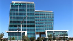 The Merck Research Laboratories in South San Francisco, California. Image credit: , , via Wikimedia Commons