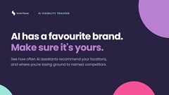 AI has a favourite brand. Social Places makes sure it's yours.