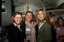 Lisette Lombard from Total Media with Sam Watson from Magna Carta and Lauren Vierhaus from Total Media