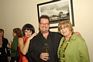 Suzy Bell of The Cape Times with Brian Berkman of The Chairman's Suite and June Ireland from Durban