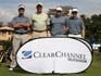 Clear Channel Hole Sponsor with golfers