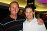Gary Bailey [SuperSport] and Glynn Keenan [FCB] Photo: Rikki van Zyl