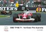 2002 TF102 F1 - 1st Grand Prix Australia