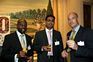 Tim Turner, Director of the Private Sector Arm of the African Development Bank with two guests