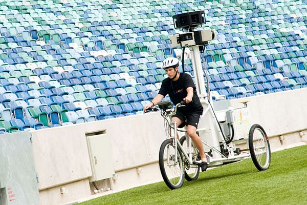 Google trikes make their way round South Africa....and World Cup Stadiums