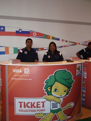 Fifa ticket office collection desk