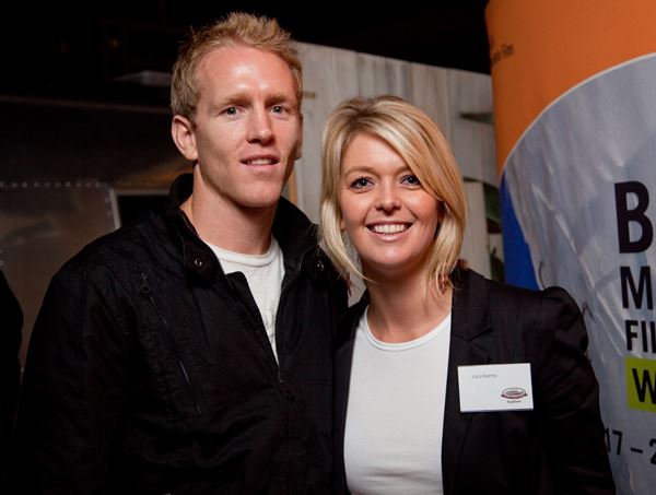 Ryan Otto (Touchline) and Lucy Kenny (Traffic Integrated Marketing)
