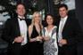 Charl and Suzanne Coetzee with Adele and Benard le Roux