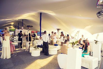 The G&G Live Marquee at the Durban July
