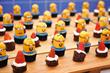 Minion cupcakes & Christmas hat cakes were a hit