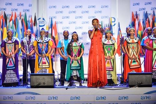 Lira takes centre stage at the OYW opening
