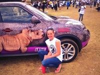 Thanks to Tarryn Munroe for posting this #rhinos1st selfie to raise awareness for The Rhino Orphanage.