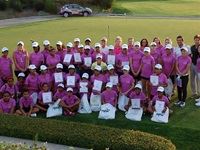 All the girls, mentors and sponsors who helped make the First-Pace Golf Day for Girls possible