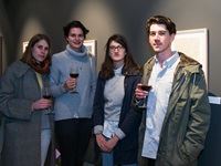 Smith-JuneOpening2015-52- Dale Lawrence, Claire Johnson, Jane Paterson and Bella Knemeyer