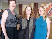 KLCBT’s Linda Grimbeek with Kirstin Walker and Sonja Berg from GIZ.