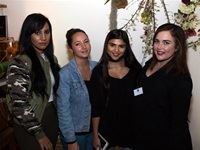 TFG Launch - Lauren Campbell, Tegan Smith, Aisha Baker and Corne Greef