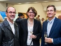 From left to right David Smuts, Mindy Burrell & Tom Daughton