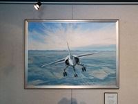 GFI Art Gallery houses the Ron Belling Aviation Collection.