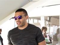 Bryan Habana in the VIPTent