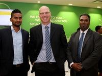 From left to right:
Levine Govender, senior consultant at KPMG, Stuart Johnson, Ithala SOC Limited head: channels and Shane Moodley, Ithala SOC Limited head: segments