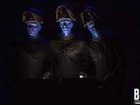 Opening night for Blue Man Group - Cape Town