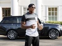 Anthony Joshua MBE rolls out the punches with the SVO Range Rover