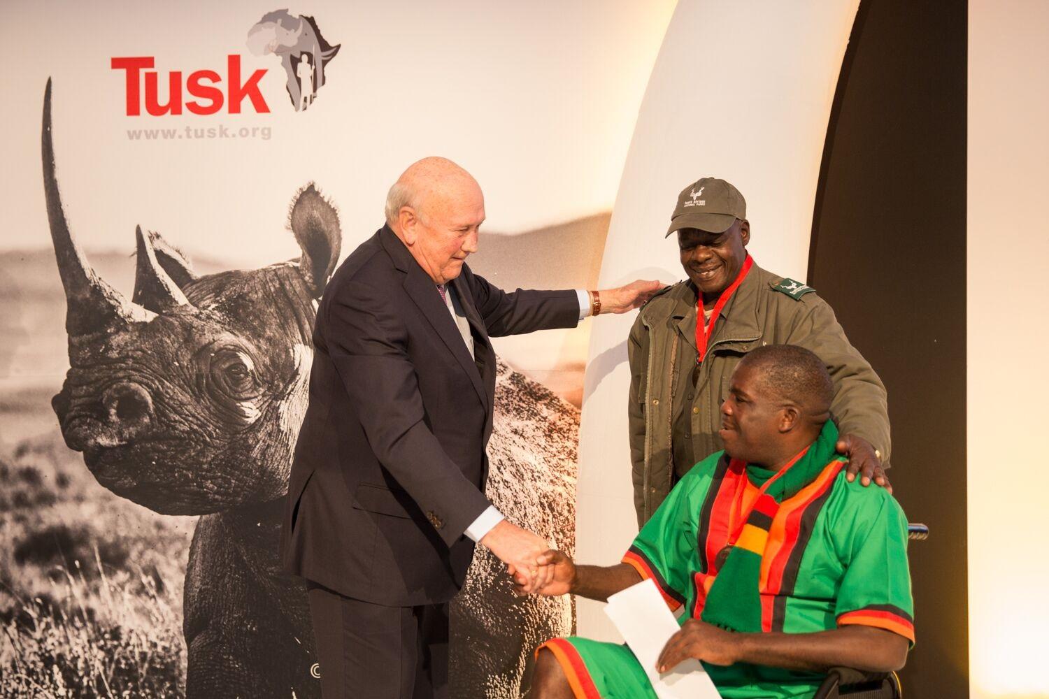 Prince William addresses Africa's wildlife warriors