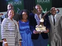 The recipients of the KNP Achievement Awards