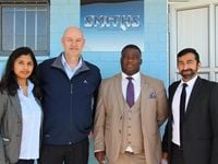 Smiths Manufacturing sponsors Mariannpark Primary School's new lab