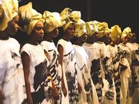 David Tlale's Mandela collection at AFI Joburg Fashion Week