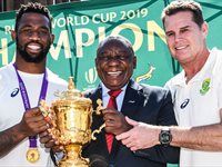 Springboks 2019 RWC Trophy Tour