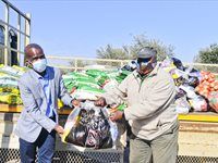 SANParks distributes food parcels to destitute communities
