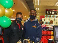 Springboks legends take part in charity challenge at SuperSpar
