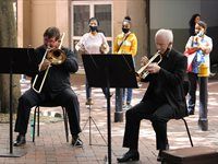 Cape Town Philharmonic Brass Quintet at St. George's Mall